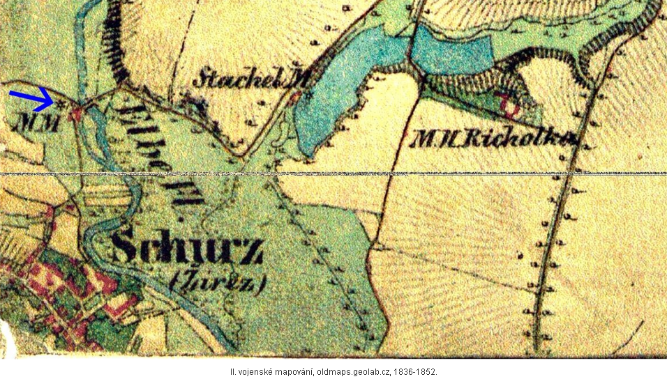 II. vojenské mapování, oldmaps.geolab.cz, 1836-1852