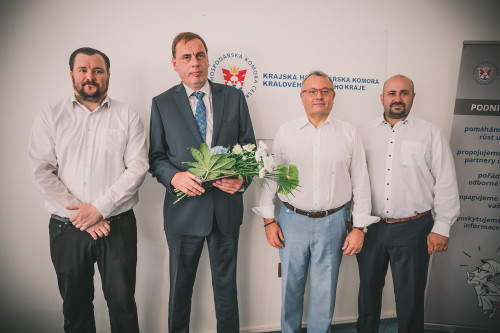 Předávání ceny Firma roku: firma Stránský a Petržík vítězí za rok 2018 v kategorii do 250 zaměstnanců